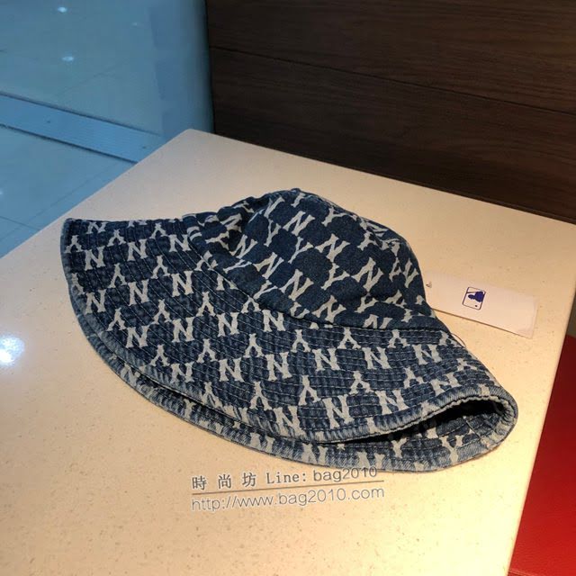 NY男女同款帽子 MLB經典刺繡漁夫帽遮陽帽  mm1185